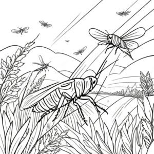 Locust’s Lively Swarm