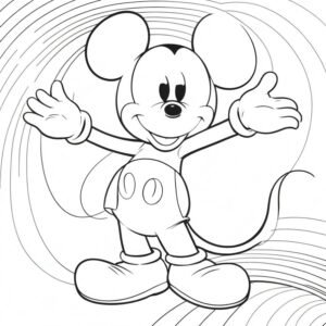 Mickey Mouse’s Classic Pose