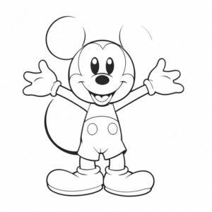 Mickey Mouse’s Classic Pose