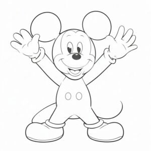 Mickey Mouse’s Classic Pose