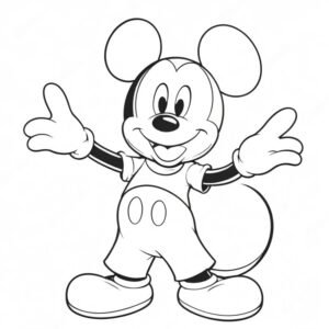 Mickey Mouse’s Classic Pose