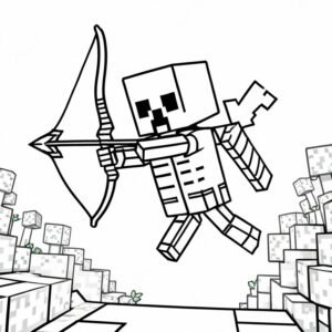 Minecraft Skeleton’s Night Ambush