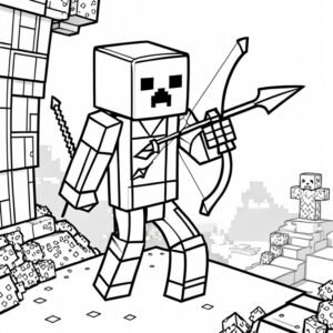 Minecraft Skeleton’s Night Ambush