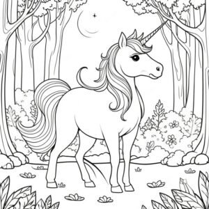 Mystical Forest Unicorn