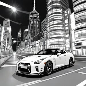 Nissan GT-R Night Race