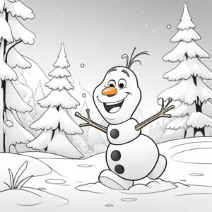 Olaf’s Snowy Fun