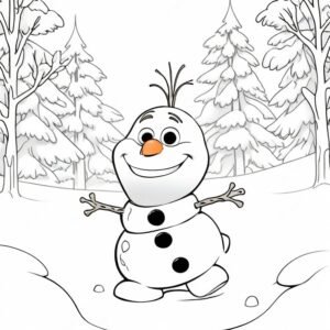 Olaf’s Snowy Fun