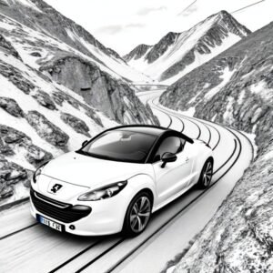 Peugeot RCZ Mountain Pass Challenge