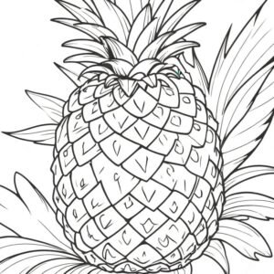Pineapple’s Spiky Crown