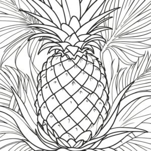 Pineapple’s Spiky Crown