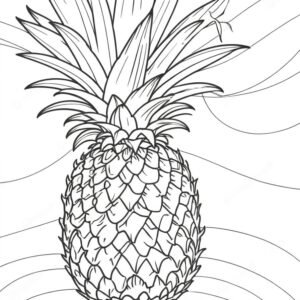 Pineapple’s Textured Crown