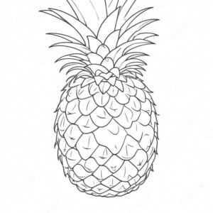 Pineapple’s Textured Crown