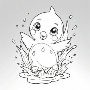 Piplup’s Water Play