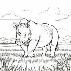 Regal Rhino Standing