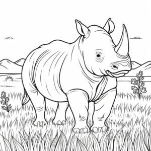 Regal Rhino Standing