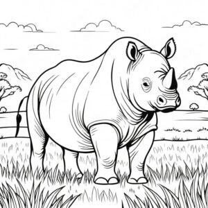 Regal Rhino Standing