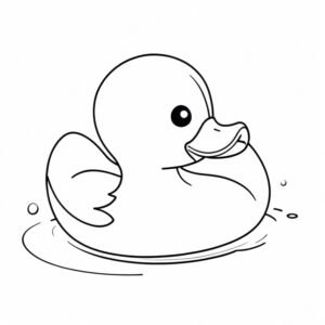 Rubber Duckie Float