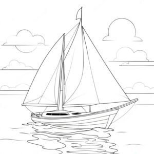 Serene Sailboat