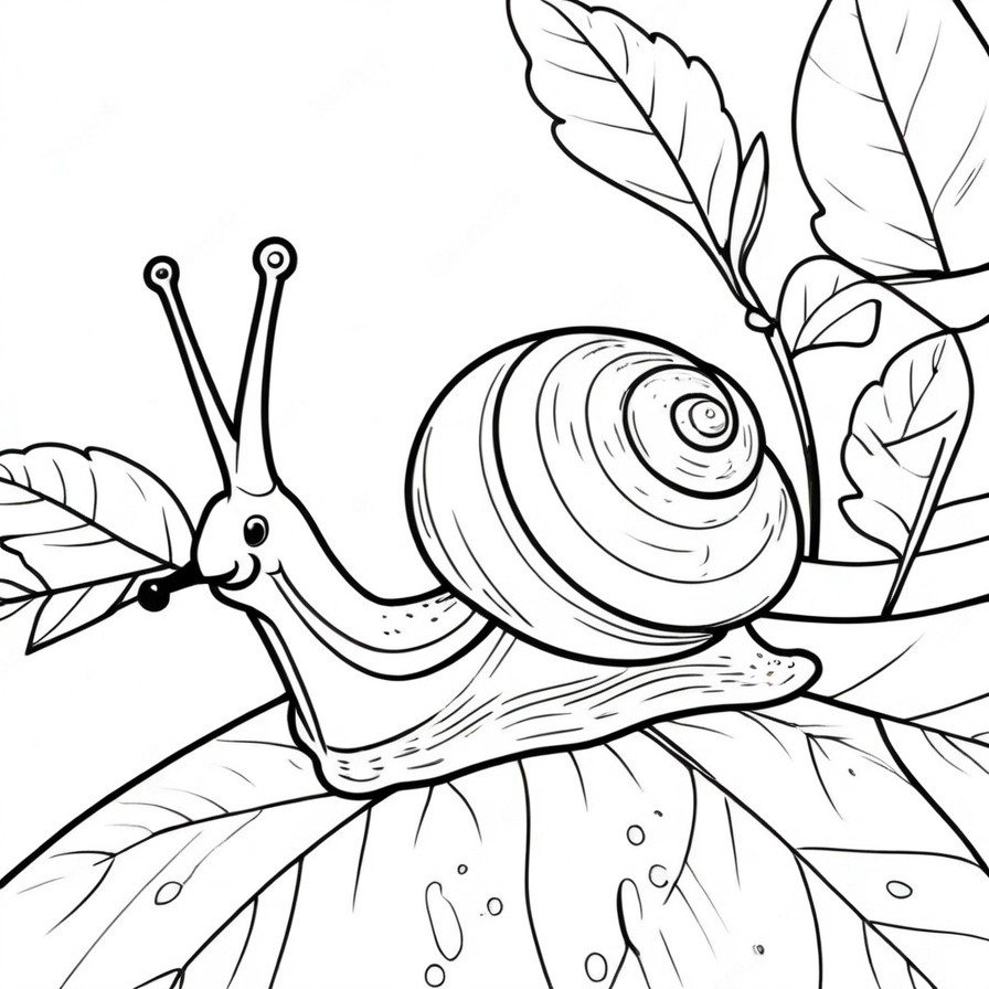 'Snail's Slow Journey' offers a glimpse into the quiet, methodical life of a snail, ideal for those who appreciate the subtler movements in nature.