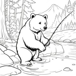 Solo Bear Fishing