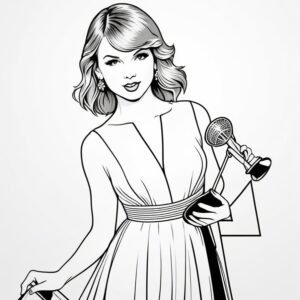 Taylor Swift Award Night Elegance