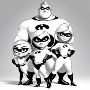 The Incredibles’ Family Action