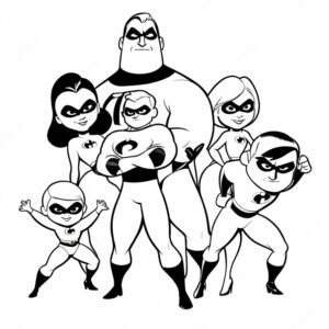 The Incredibles’ Family Action