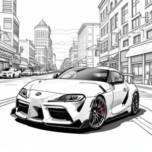 Toyota Supra Urban Race
