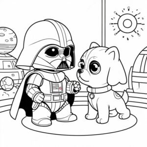 Baby Darth Vader’s Puppy Training