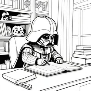 Baby Darth Vader’s Quiet Study