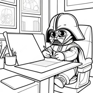 Baby Darth Vader’s Quiet Study