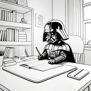 Baby Darth Vader’s Quiet Study