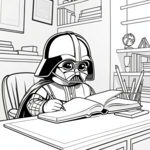 Baby Darth Vader’s Quiet Study