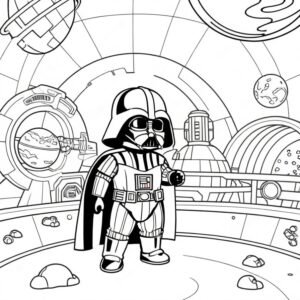 Baby Darth Vader’s Space Zoo Trip