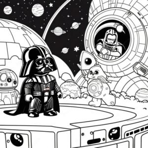 Baby Darth Vader’s Space Zoo Trip