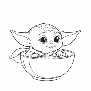 Baby Yoda’s Meal Time