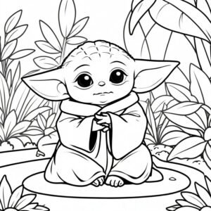 Baby Yoda’s Meditation