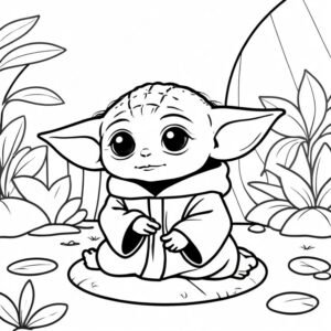 Baby Yoda’s Meditation
