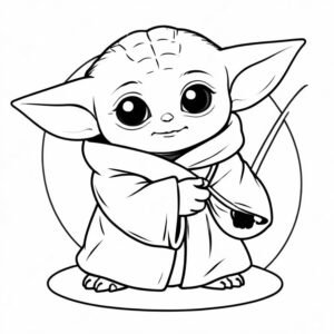 Baby Yoda’s Quiet Moment