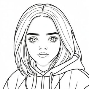 Billie’s Cartoon Portrait