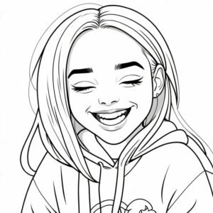 Billie’s Laughing Portrait